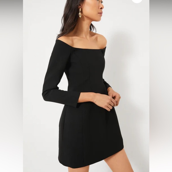 NWT Tuckernuck Black Blakely Dress - Picture 2 of 10